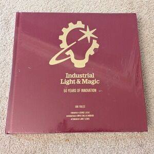 Industrial Light & Magic: 50 Years of Innovation - Hardcover Art Book - New